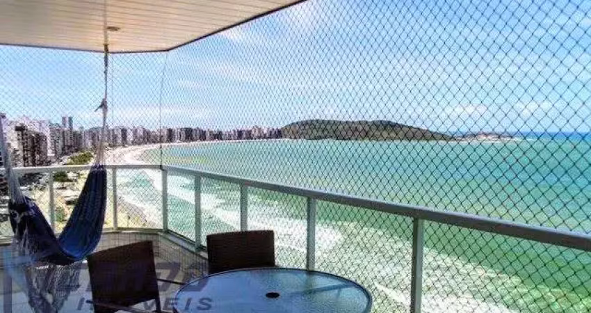 Cobertura duplex de frente para o mar à venda com 5 suítes na praia do morro guarapari-es