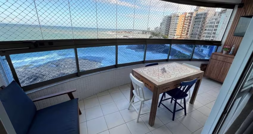 Apartamento 2 quartos à venda de frente para o Mar, no Centro de Guarapari - ES, lazer completo.