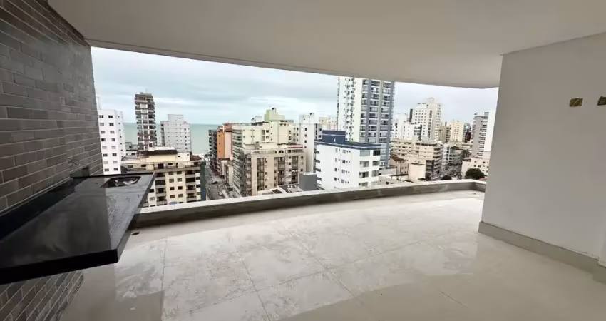 Apartamento 3 quartos à venda com lazer completo na cobertura, vista para o mar da praia do morro, guarapari es.