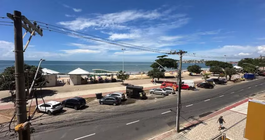 Apartamento 3 quartos à venda de frente para o mar da praia do morro, guarapari es.