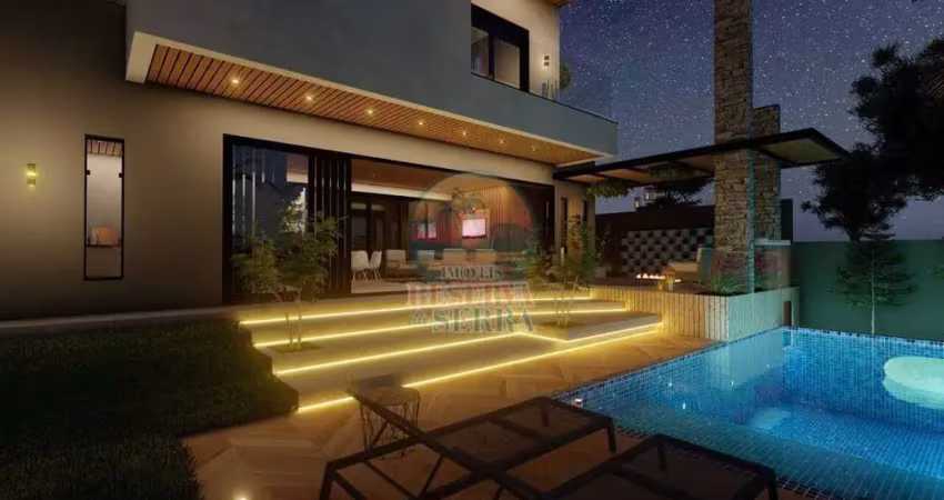 Linda casa nova a venda no condomínio reserva da serra jundiaí