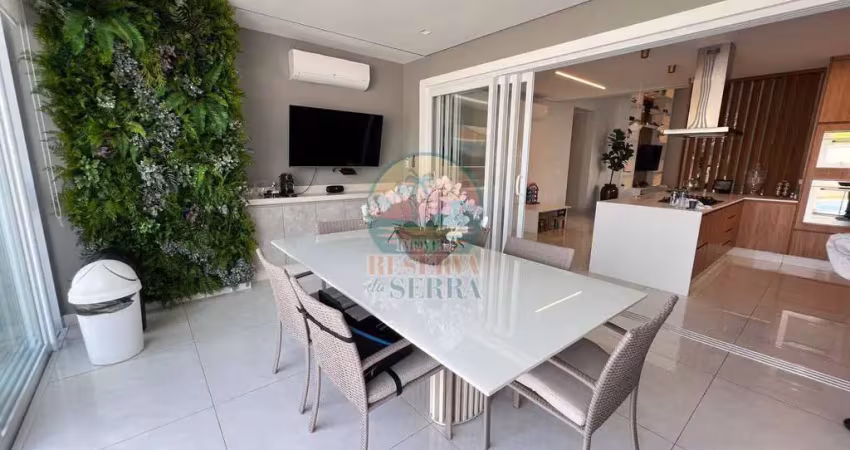 Casa térrea com iluminação natural no condomínio reserva da serra jundiaí