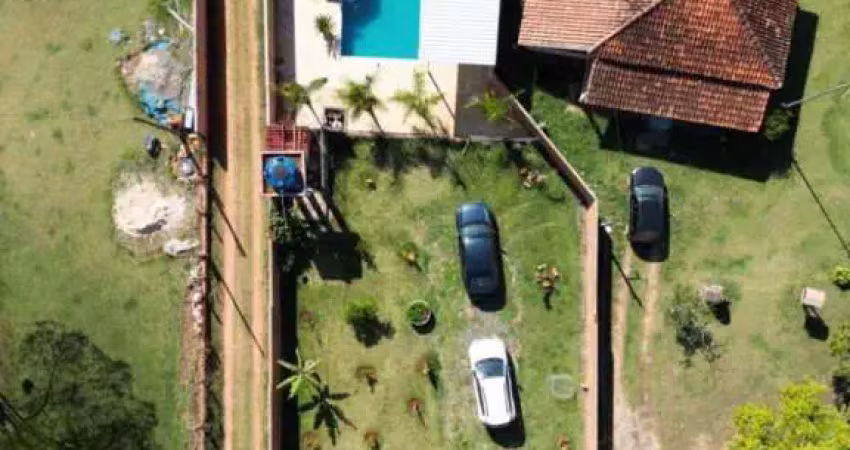 Chácara em quadra, cruz de cedro/troco (casa, piscina)