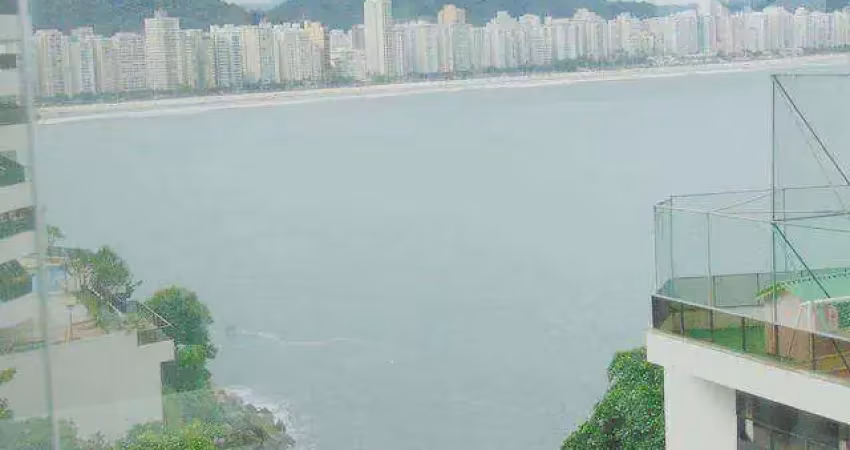 Praia de astúrias sobre o mar vista deslumbrante as praias de astúrias, pitangueiras, tombo, 140 m² úteis, lazer total, garagem!