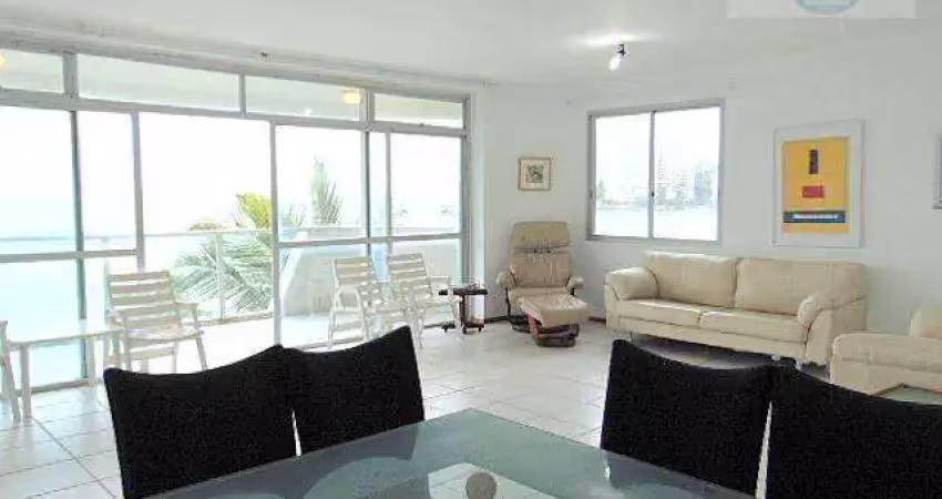 Apartamento com 3 dormitórios à venda, 140 m² - astúrias - guarujá/sp
