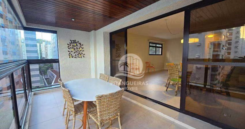 Apartamento com 4 dormitórios à venda, 200 m² - Pitangueiras - Guarujá/SP