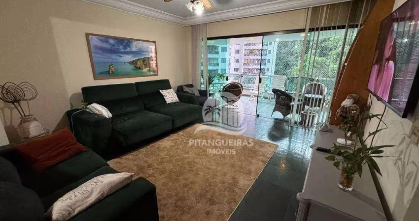 Pitangueiras - excelente apartamento com 03 suítes - garagem no prédio - região nobre. ***imóvel alugado, agendar com antecedência***