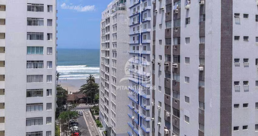 Pitangueiras - Vista para o mar - Uma quadra da praia - 01 vaga.