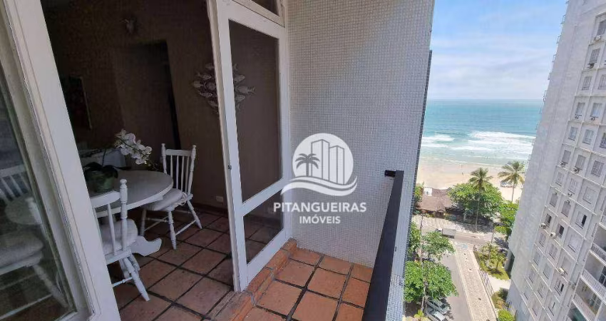 Pitangueiras, Vista Mar , 50 metros da praia, 2 dormitórios à venda, 90 m² por R$ 465.000 - Pitangueiras - Guarujá/SP