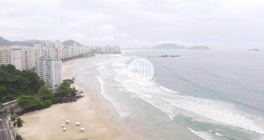 Excelente cobertura a beira mar na Praia das Astúrias