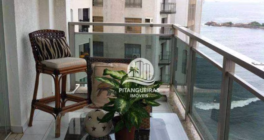 Apartamento com 1 dormitório à venda, 130 m² - Pitangueiras - Guarujá/SP