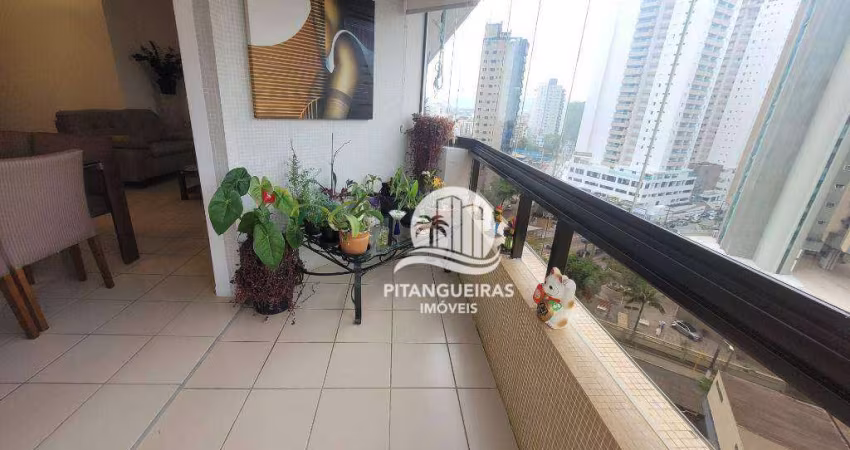 Apartamento com 3 dormitórios à venda, 130 m² - Astúrias - Guarujá/SP