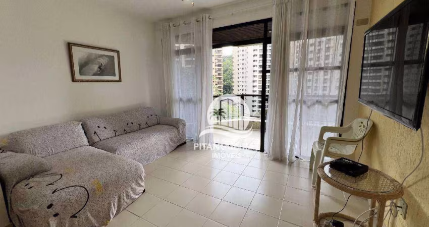 Apartamento com 3 dormitórios à venda, 100 m²  - Pitangueiras - Guarujá/SP