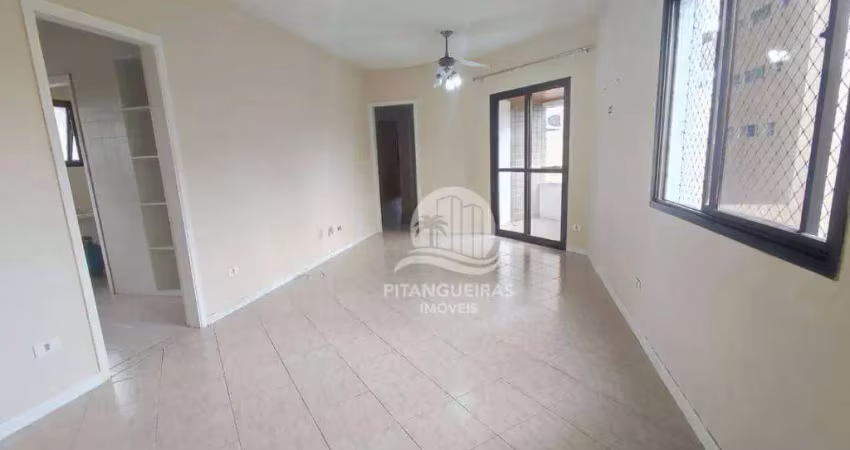 Apartamento com 3 dormitórios à venda, 80 m² por r$ 450.000,00 - pitangueiras - guarujá/sp