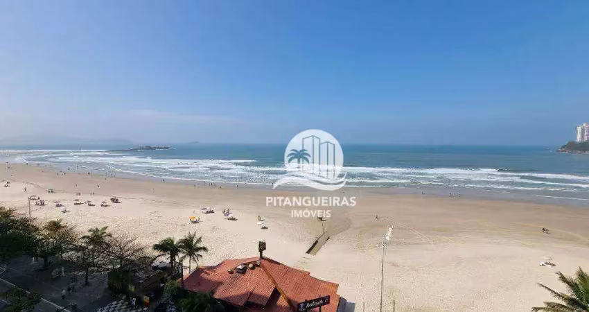 Apartamento com 2 dormitórios à venda, 75 m² - pitangueiras - guarujá/sp