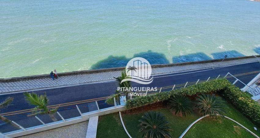 Apartamento amplo frente total para o mar, com excelente vista