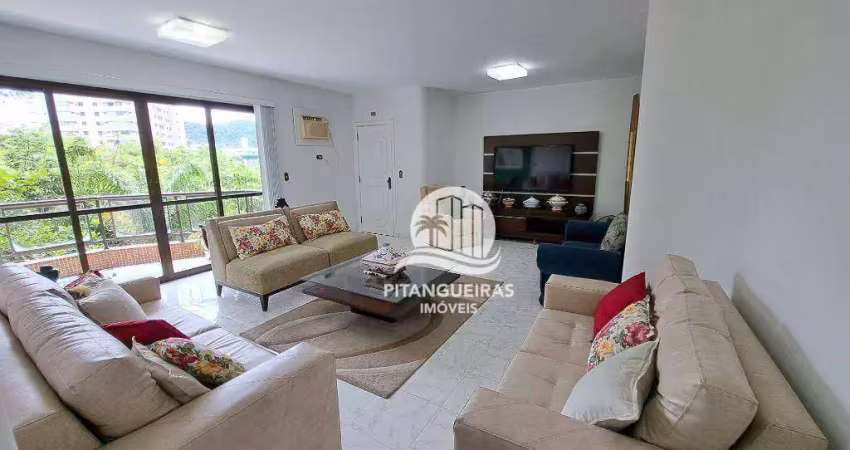 Apartamento com 3 dormitórios à venda, 215 m² - tombo - guarujá/sp
