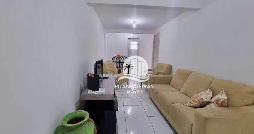 Apartamento com 2 dormitórios à venda, 65 m² - astúrias - guarujá/sp