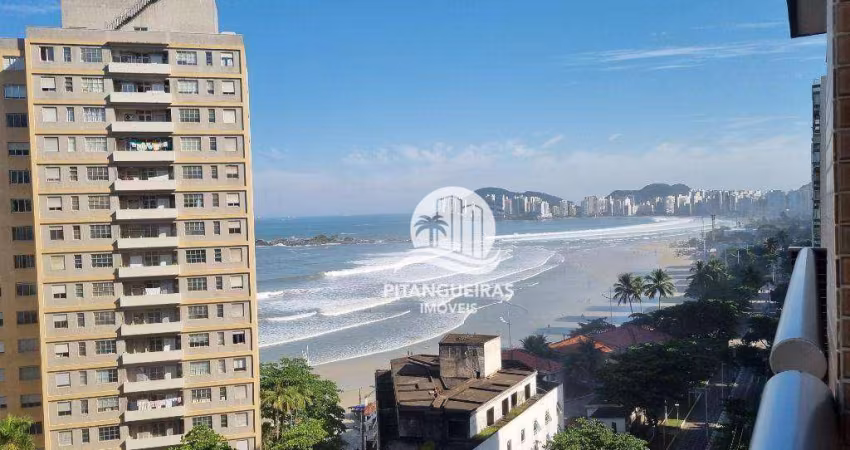 Apartamento com 3 dormitórios à venda, 146 m² - Pitangueiras - Guarujá/SP