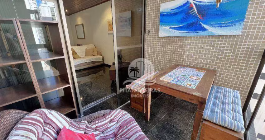 Apartamento com 2 dormitórios à venda, 92 m² - pitangueiras - guarujá/sp