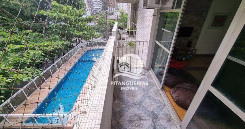 Pitangueiras, 3 dormitórios com piscina, à venda, 140 m² - guarujá/sp