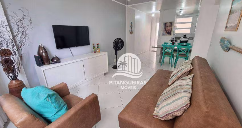 Apartamento com 2 dormitórios à venda, 55 m² - Pitangueiras - Guarujá/SP