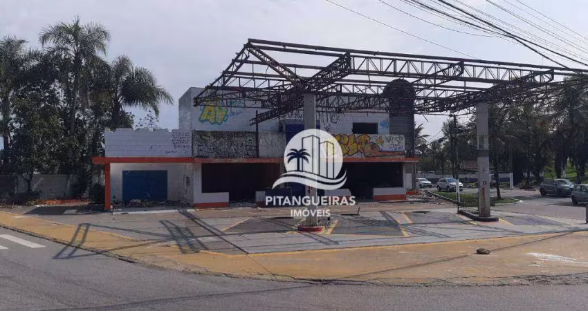 Posto de combustível na av ademar de barros com av. santos dumont - guarujá