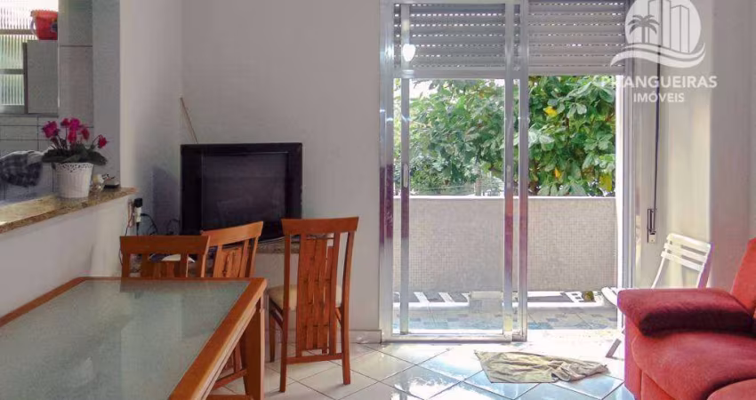 Apartamento com 1 dormitório à venda, 50 m² - Pitangueiras - Guarujá/SP