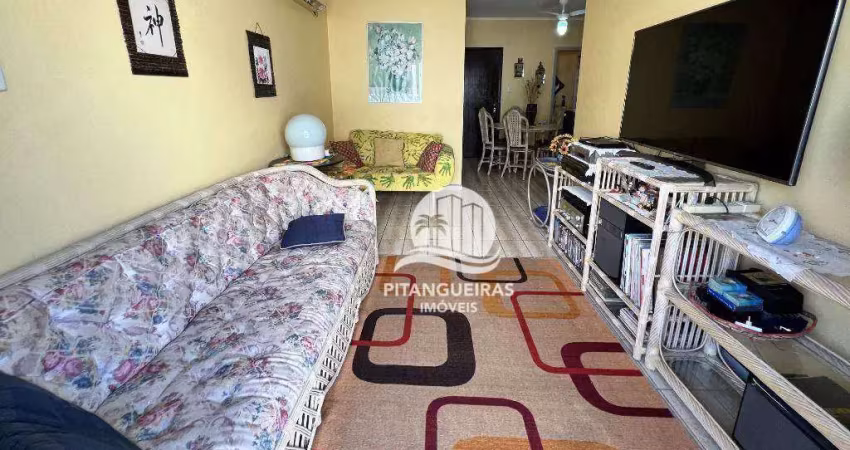 Apartamento com 3 dormitórios à venda, 98 m² - astúrias - guarujá/sp
