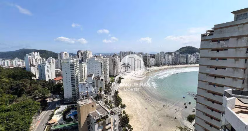 Apartamento com 3 dormitórios à venda, 117 m² - astúrias - guarujá/sp