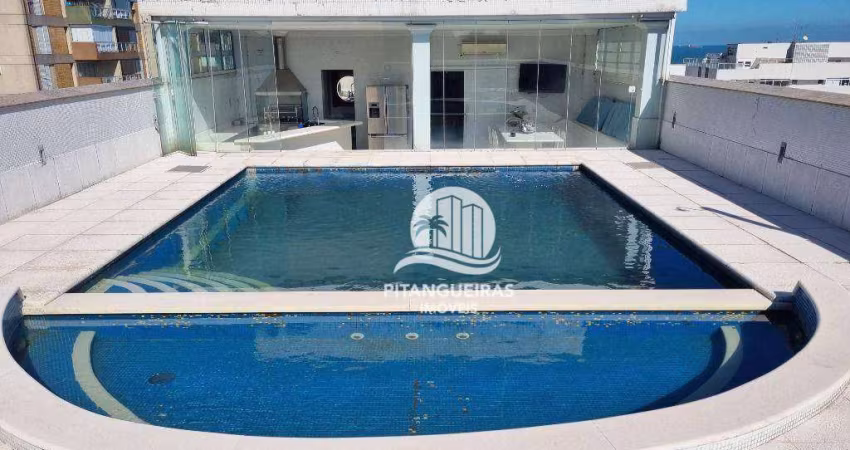 Cobertura com 5 dormitórios à venda, 360 m² - Pitangueiras - Guarujá/SP