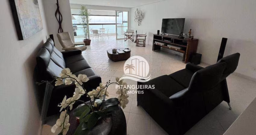 Apartamento com 3 dormitórios para alugar, 184 m² - Pitangueiras - Guarujá/SP