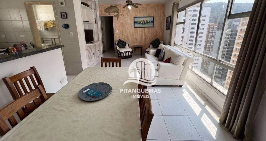 Apartamento com 4 dormitórios à venda, 104 m² - Pitangueiras - Guarujá/SP