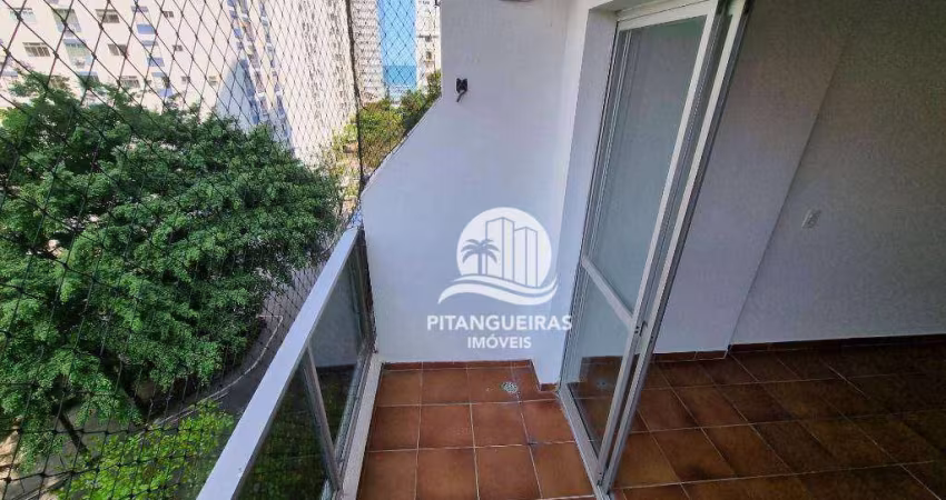 Apartamento com 4 dormitórios à venda, 100 m² - Pitangueiras - Guarujá/SP