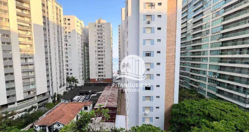 Apartamento com 2 dormitórios à venda, 95 m² - pitangueiras - guarujá/sp