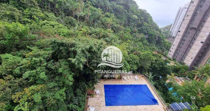 Apartamento com 4 dormitórios à venda, 140 m² - pitangueiras - guarujá/sp