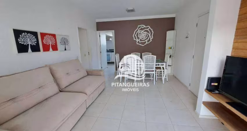 Apartamento com 3 dormitórios à venda, 110 m² por r$ 650.000,00 - pitangueiras - guarujá/sp