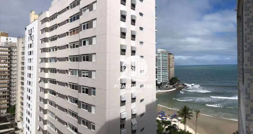 Apartamento com 3 dormitórios à venda, 92 m² - pitangueiras - guarujá/sp