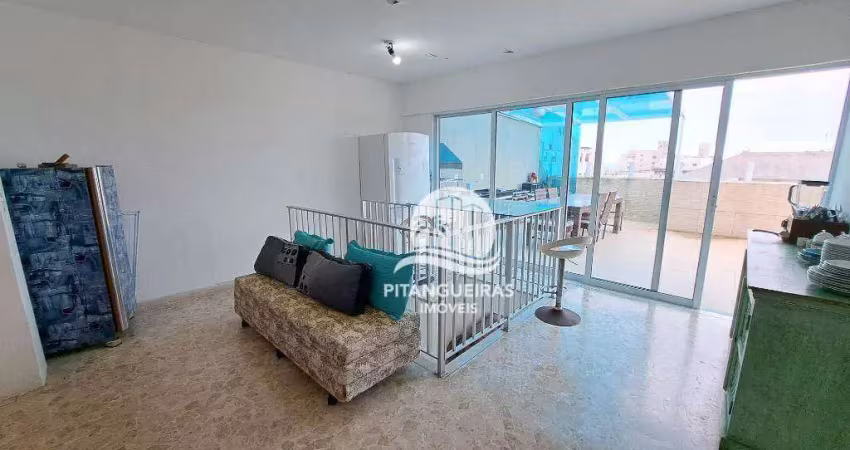 Cobertura com 4 dormitórios à venda, 160 m² - Pitangueiras - Guarujá/SP