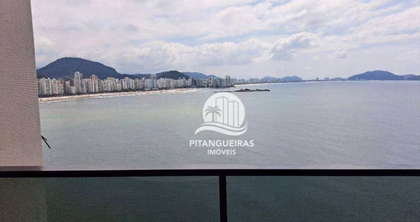 Excelente apartamento com vista para o mar na Praia das Astúrias no Guarujá