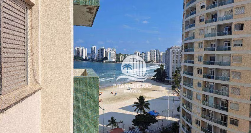 Apartamento com 1 dormitório à venda, 50 m² por R$ 370.000,00 - Pitangueiras - Guarujá/SP