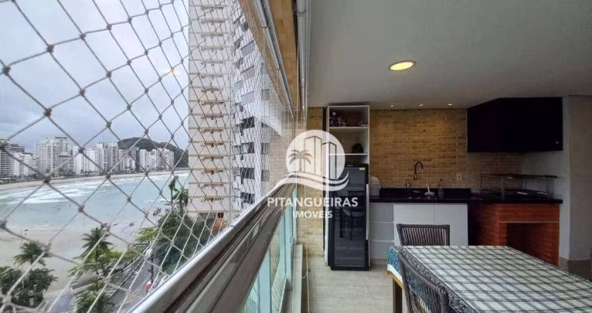 Apartamento com 3 dormitórios para alugar, 117 m² na Praia das  Astúrias - Guarujá/SP
