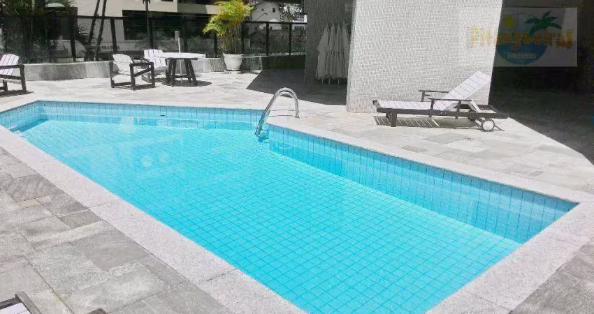Pitangueiras, lazer, 2 vagas, 3 dormitórios à venda, 115 m² por r$ 620.000 - guarujá/sp