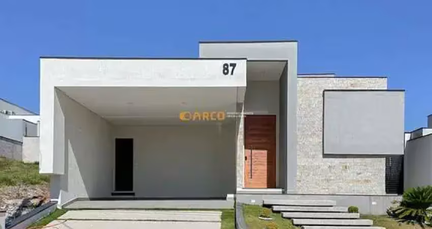 Casa terrea 3 dorms 1 suite  - res. santa monica - caçapava -sp