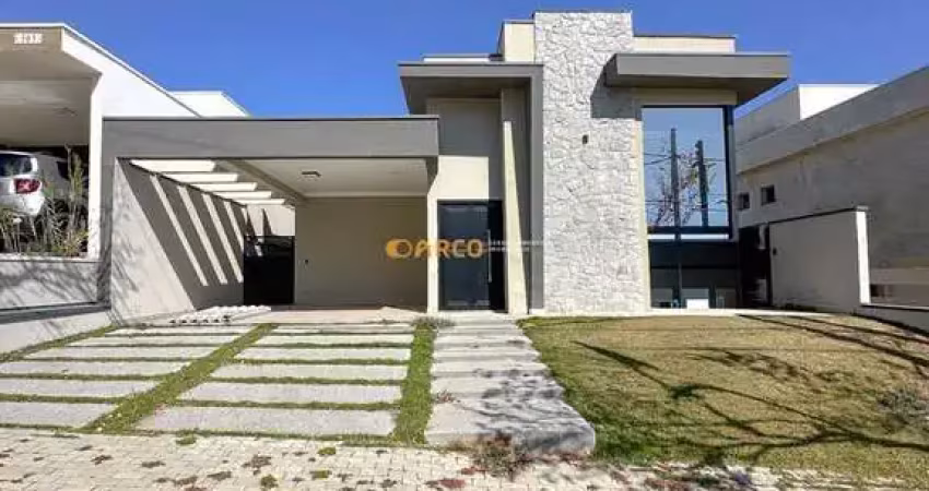 Casa térrea com 3 suítes e piscina à venda no condomínio terras do vale