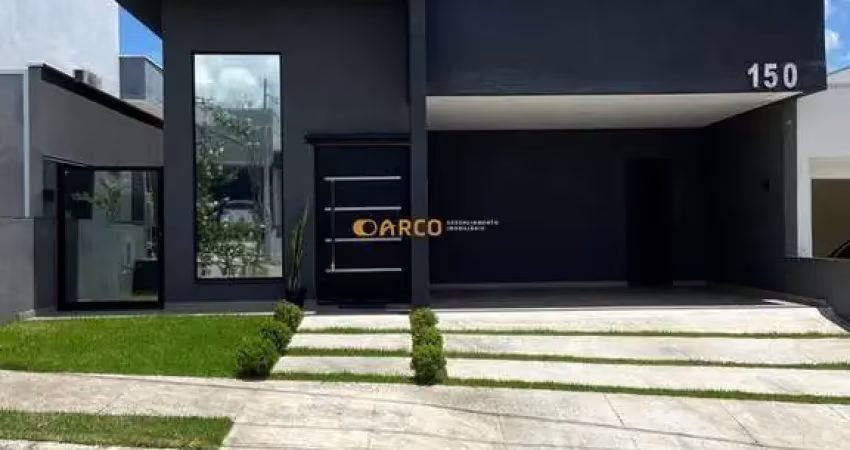 Casa térrea moderna com piscina no condomínio malibu – caçapava/sp