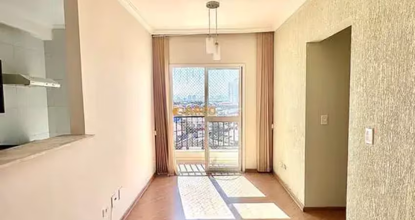 Apartamento mobiliado - 50m² - 2 dormitórios - sacada - bosque dos ipês