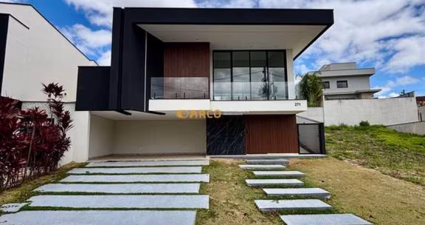 Casa com 4 dorms sendo 3 suites - res.verana - são josé dos campos -sp