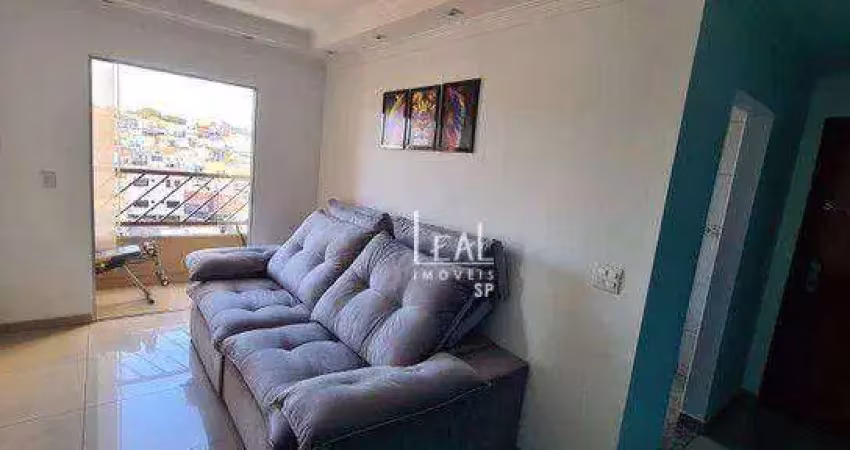 Apartamento com 2 dormitórios à venda, 52 m² por r$ 244.000,00 - jardim iporanga - guarulhos/sp