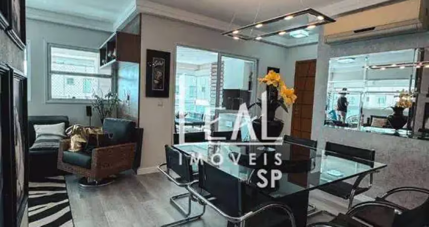 Apartamento com 3 dormitórios à venda, 137 m² por r$ 1.850.000,00 - jardim astúrias - guarujá/sp